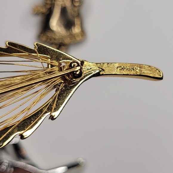 Vintage brooch pin collection 11 lot nature apples necklace pendant stamped - Picture 7 of 9